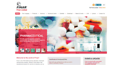 Desktop Screenshot of finarchemicals.com